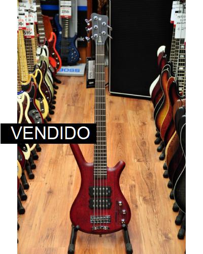 Warwick Rockbass Corvette $$ 5 Trans Red